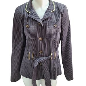 ❄️ Apostrophe lightweight structured button front blazer style jacket size 8